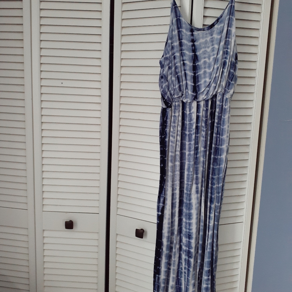 Spaghetti strap tye dye dress EUC